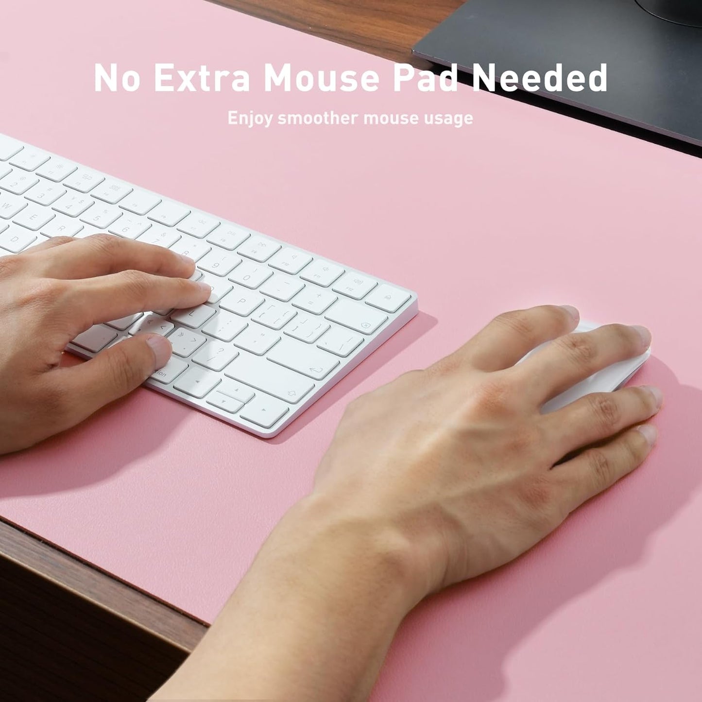 Large Desk Mat Pink