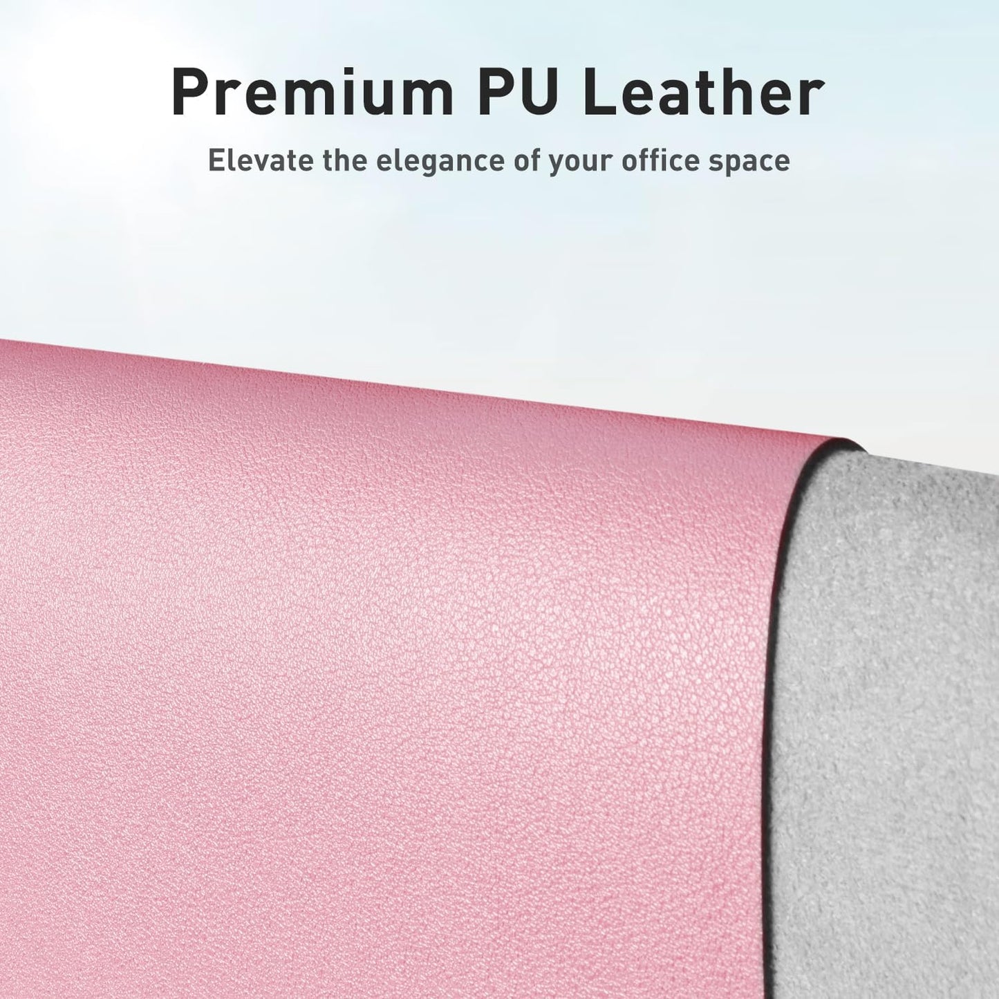 Large Desk Mat Pink