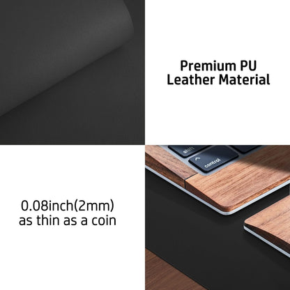 Large Desk Mat Black