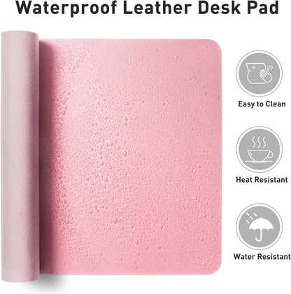 Large Desk Mat Pink