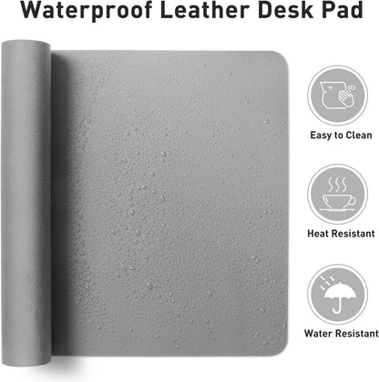 Large Desk Mat Gray