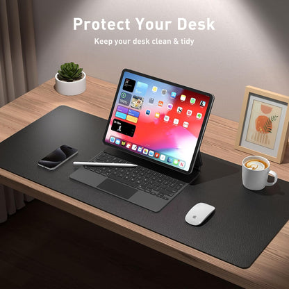 Large Desk Mat / Extended Mouse Pad - Non-Slip, Waterproof Pink
