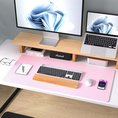 Large Desk Mat Pink