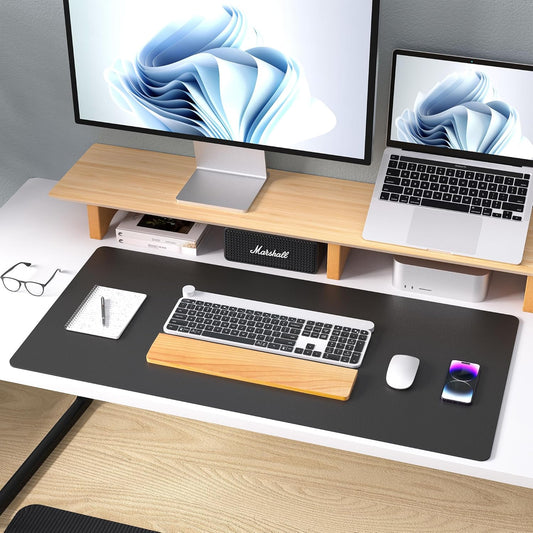Large Desk Mat Black