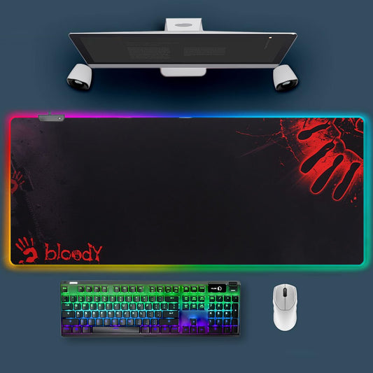 RGB Gaming Mousepad Bloody