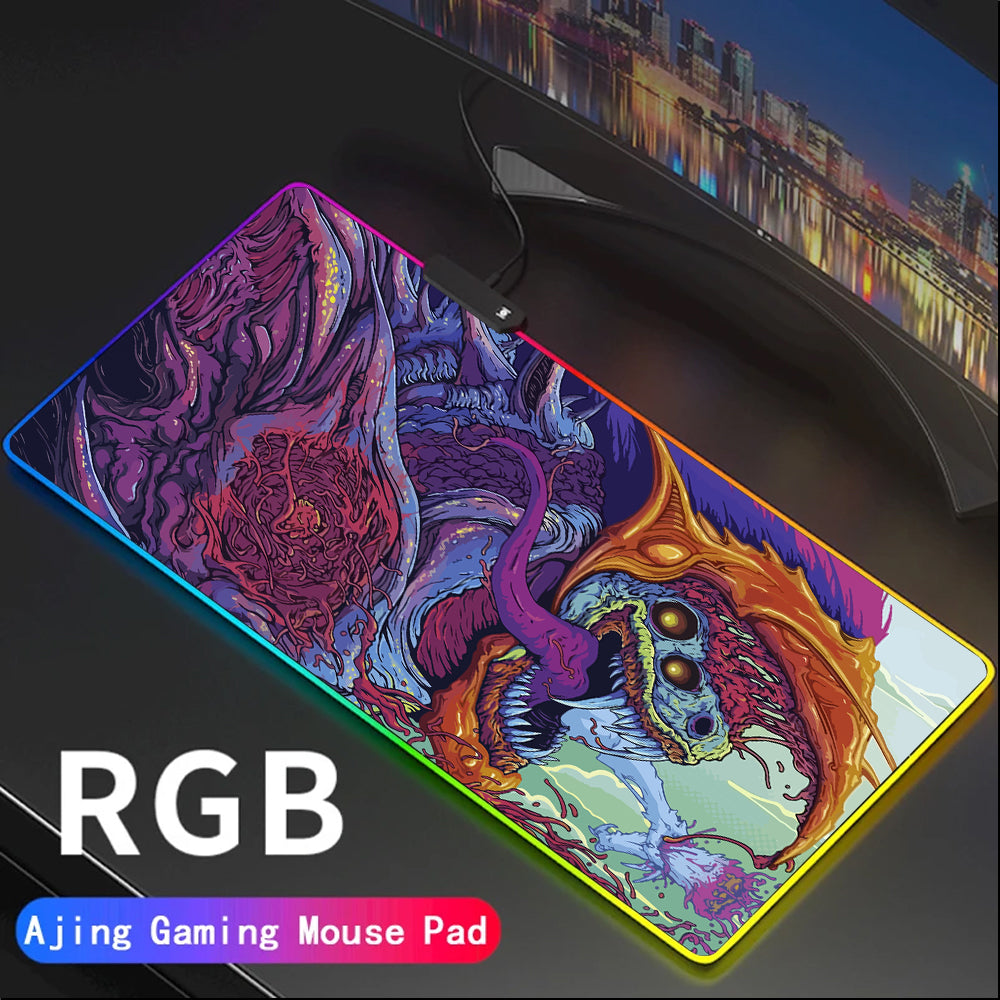 RGB Gaming Mousepad Dragon