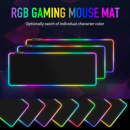 RGB Gaming Mousepad Black